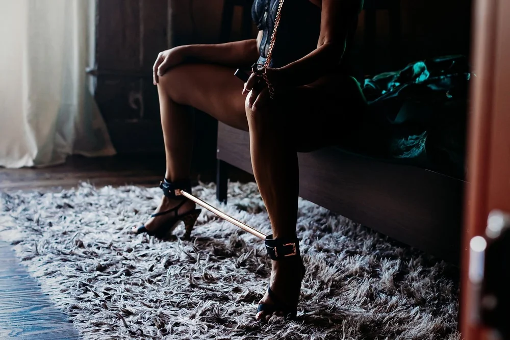 Bondage Set bonus set, boudoir photography by Tiffany Daniel Studios in Houston