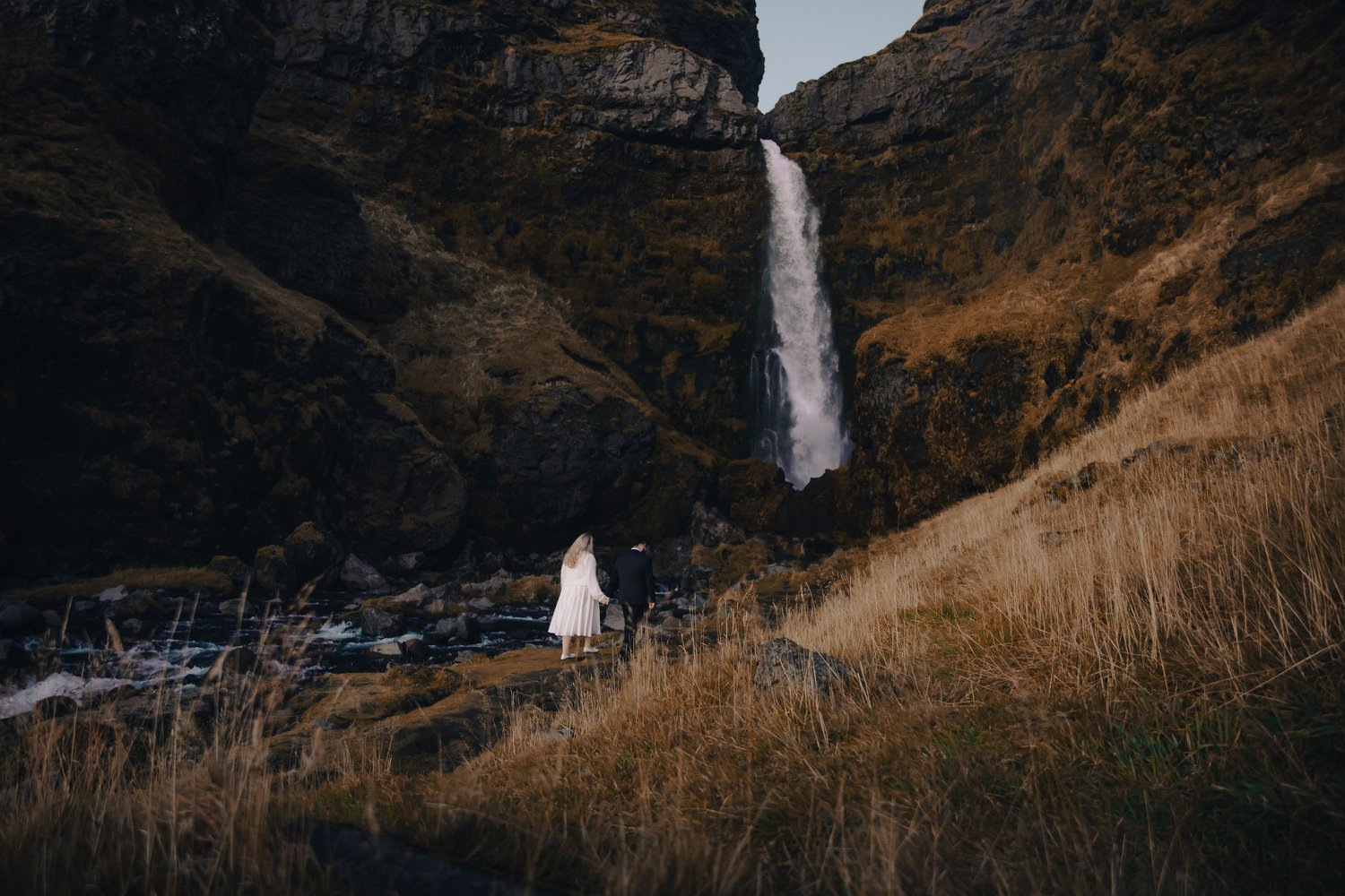 Írafoss waterfall in Iceland, photographed by Jónas Karl Jónsson
