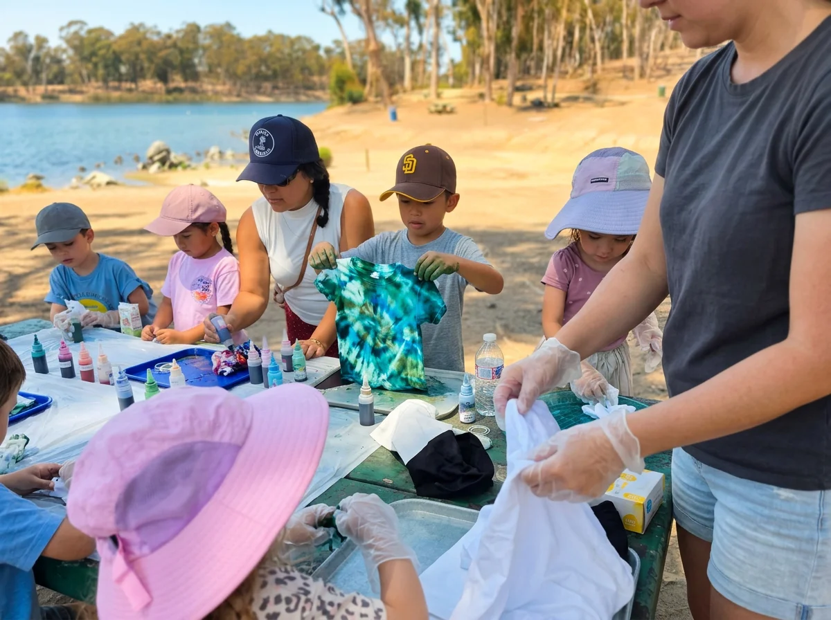 Children in the Nature School exploring outdoors