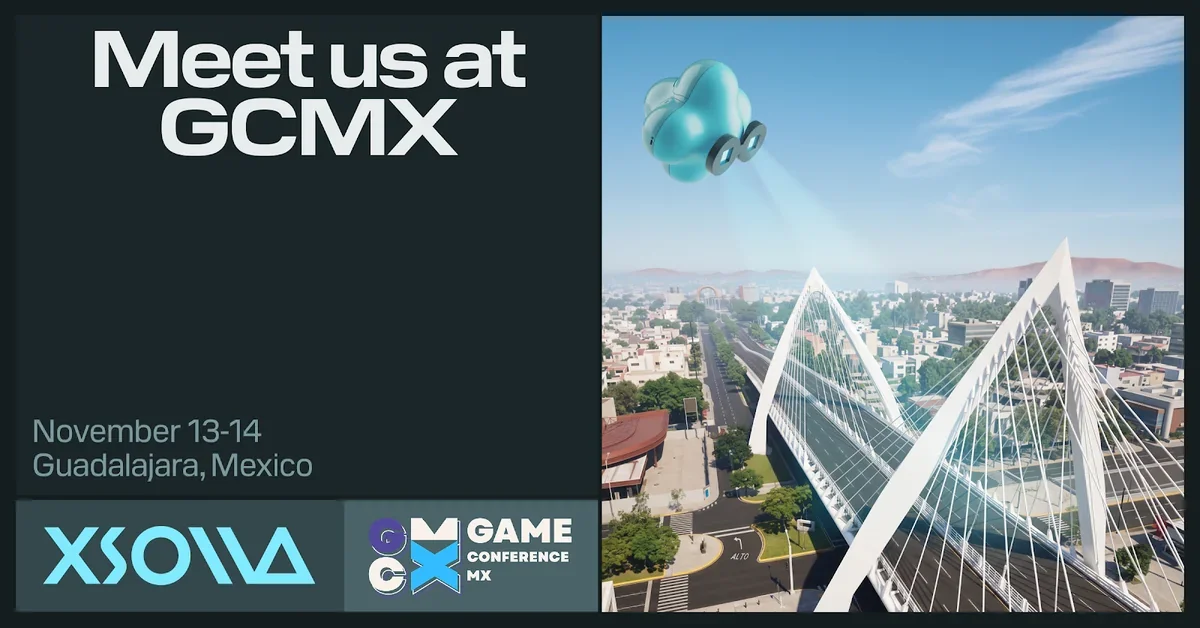 Xsolla y Game Conference MX: Meet us at GCMX, 13 y 14 de noviembre, Guadalajara