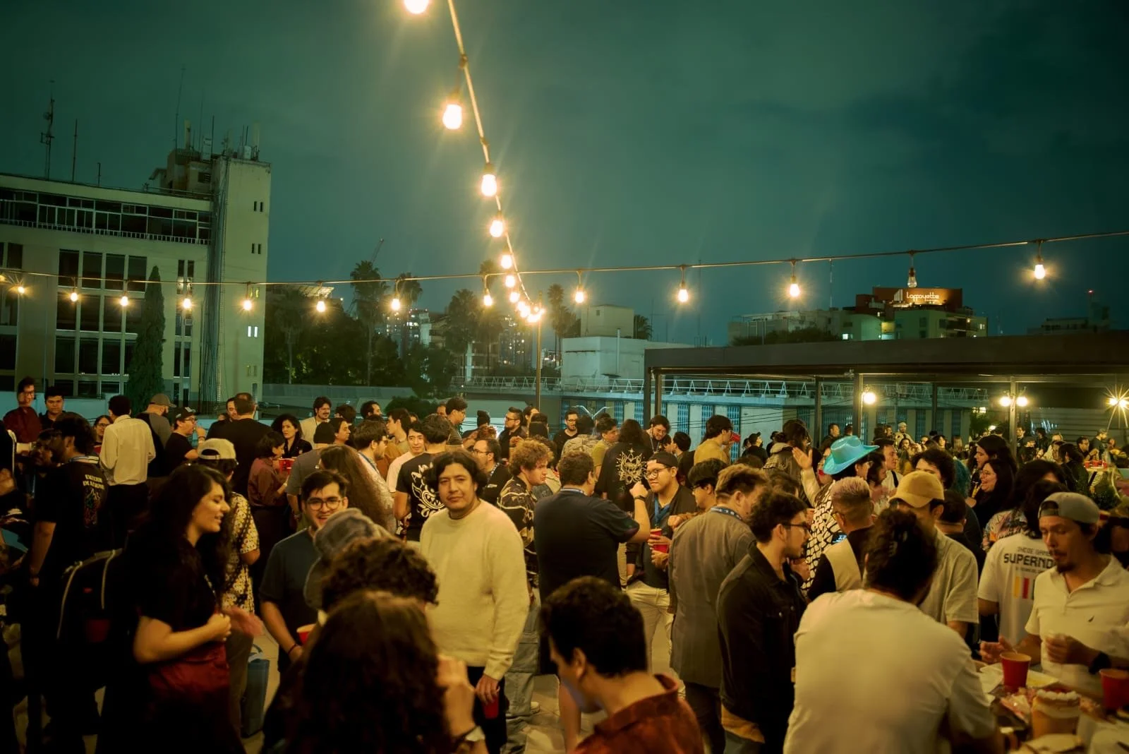 Asistentes del GCMX Party durante la edición anterior