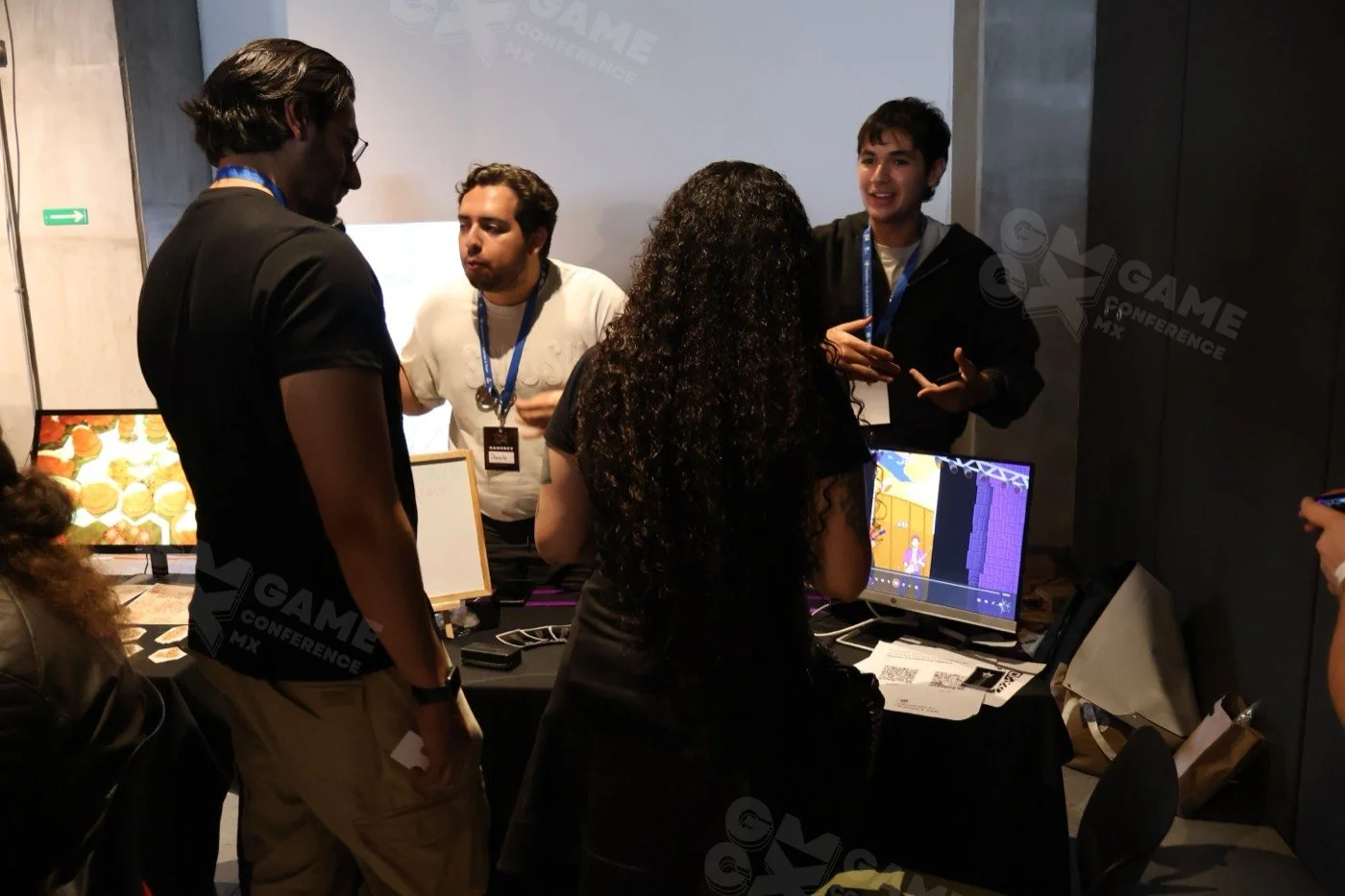 Demostración de un videojuego en GCMX 2025