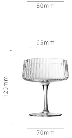 Persephaure Fluted Coupe — PECG71