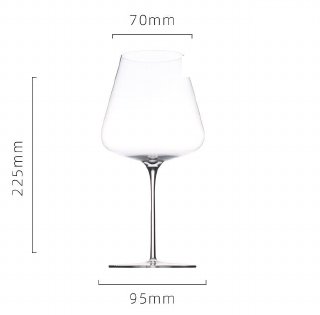 Persephaure Burgundy Wide Bowl — PERW118