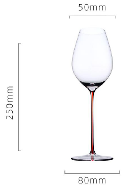 Persephaure Champagne Tulip Red Stem — PECH43