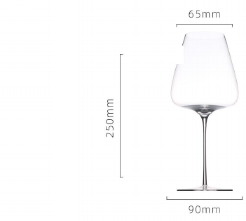 Persephaure Red Wine Tapered Tall — PERW121