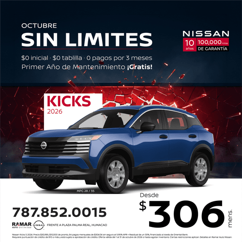 Nissan Kicks 2026