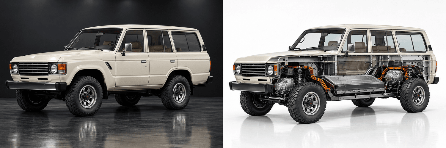 Toyota Land Cruiser 60 exterior concept