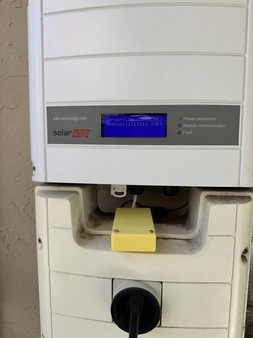 Protective enclosure installed around Wi-Fi bridge