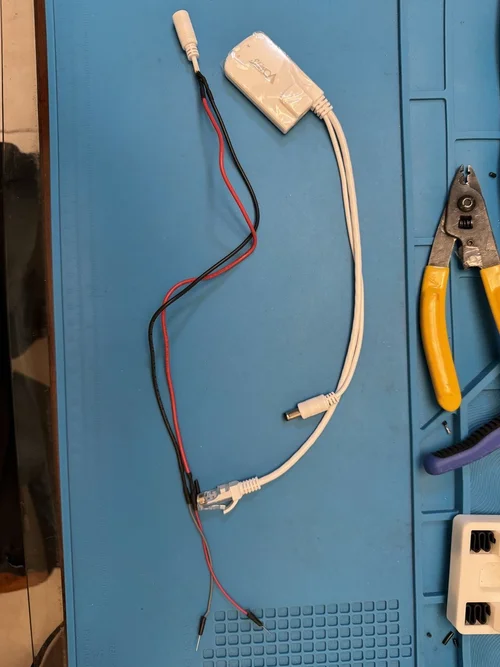Finished bridge power lead