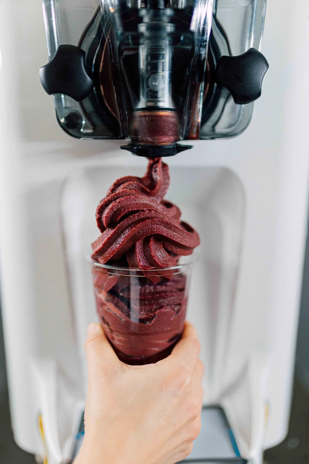 Açaí softis tappes i klart beger
