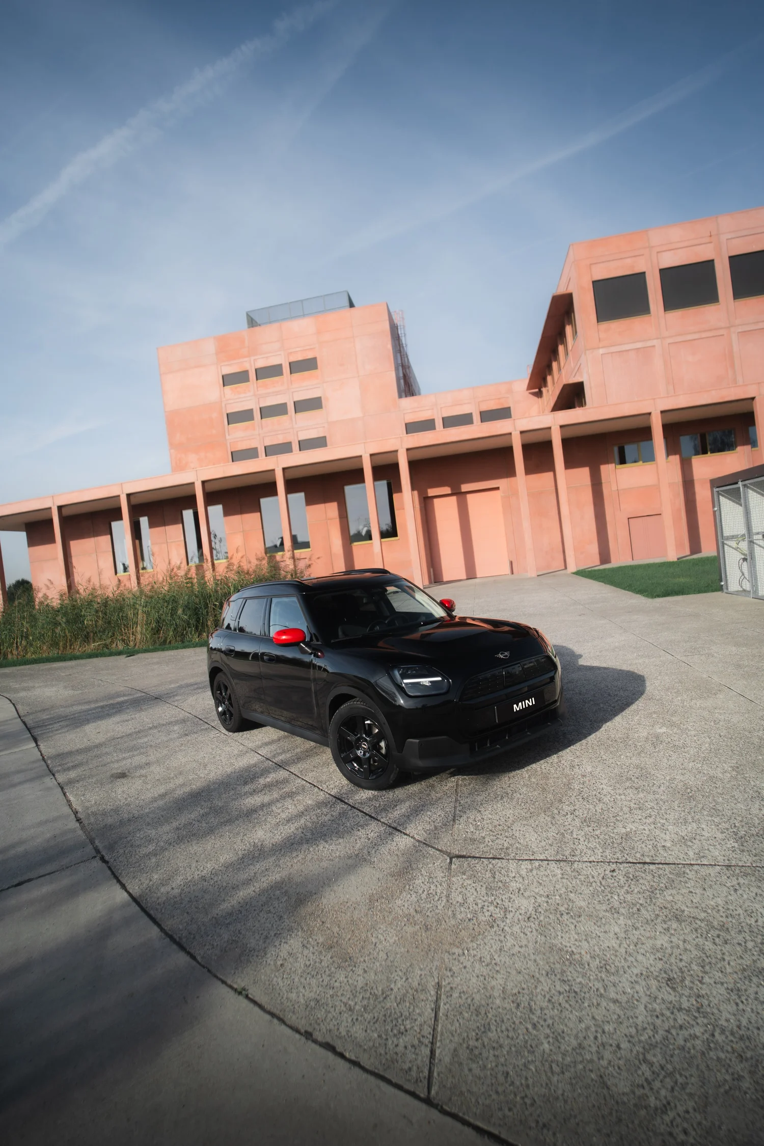 Mini Countryman Electric, commercial autofotografie, fotograaf Antwerpen, yelu