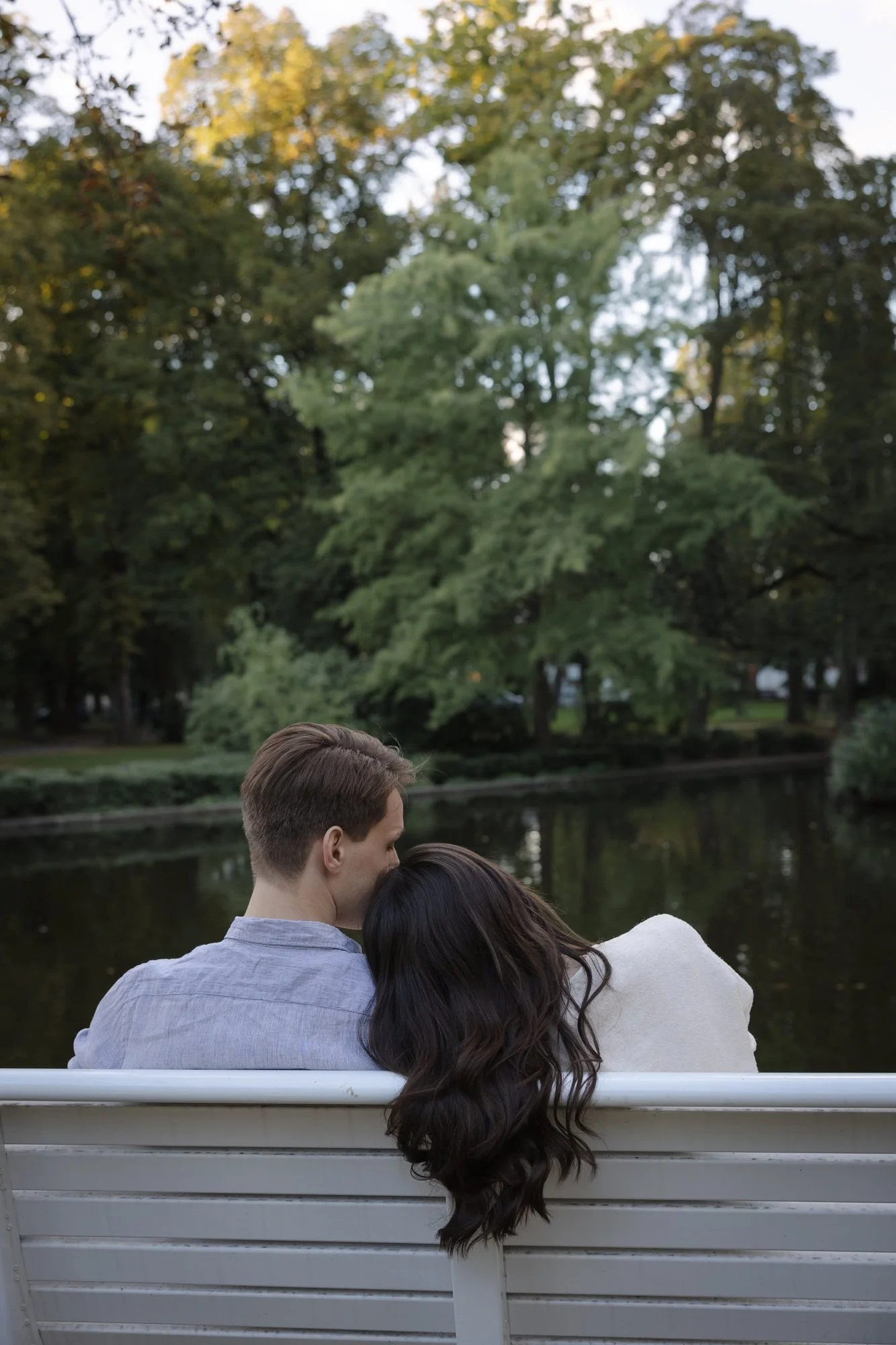 Janine and Philipp during their engagement shoot
