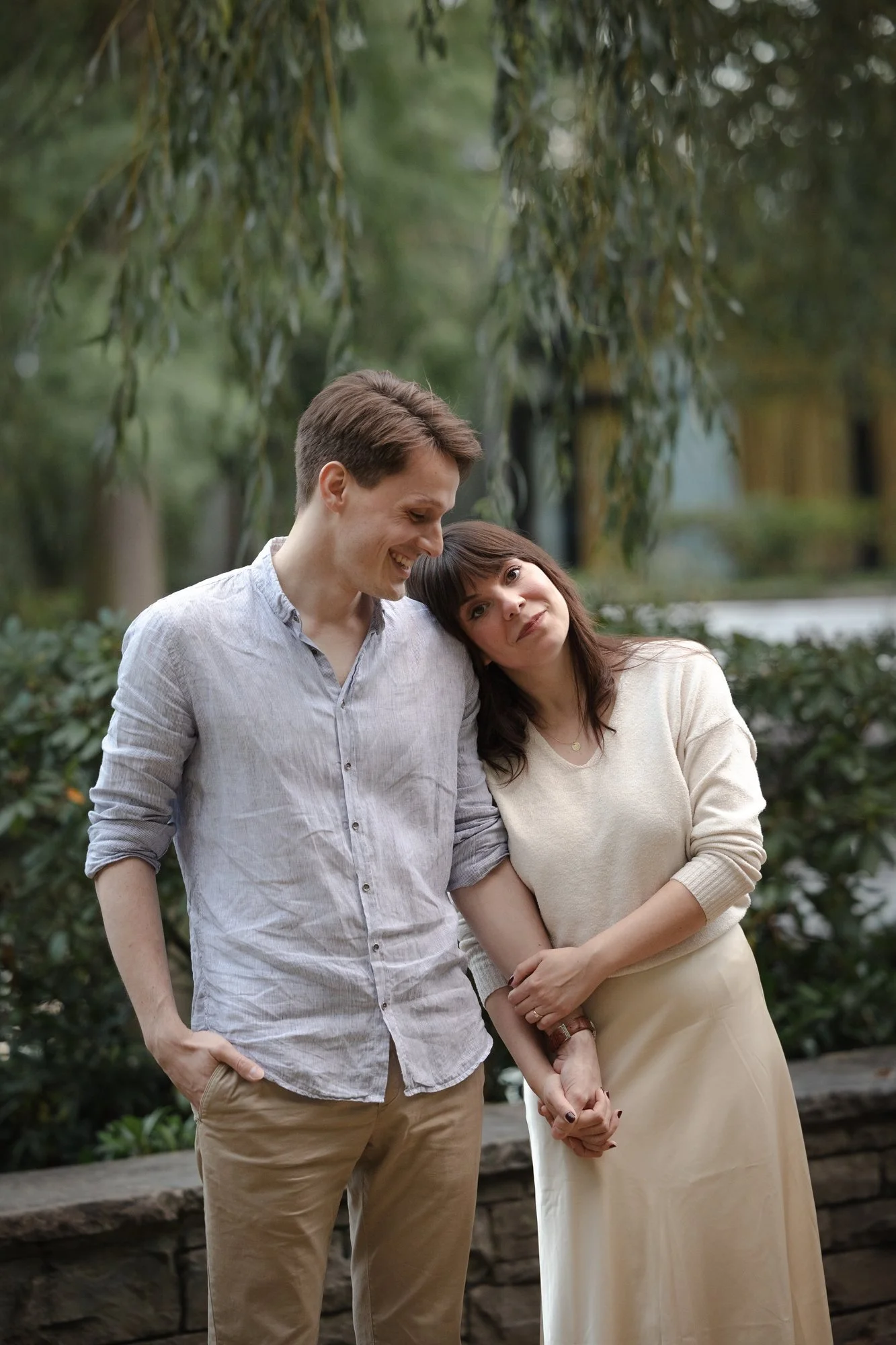 Janine and Philipp during their engagement shoot