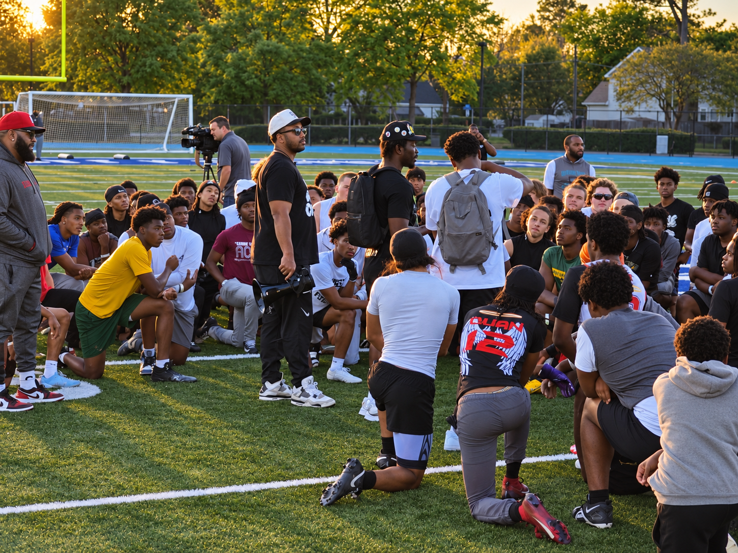 Tommy Reamon addressing the group at The Evaluation in Hampton, Virginia, in 2026