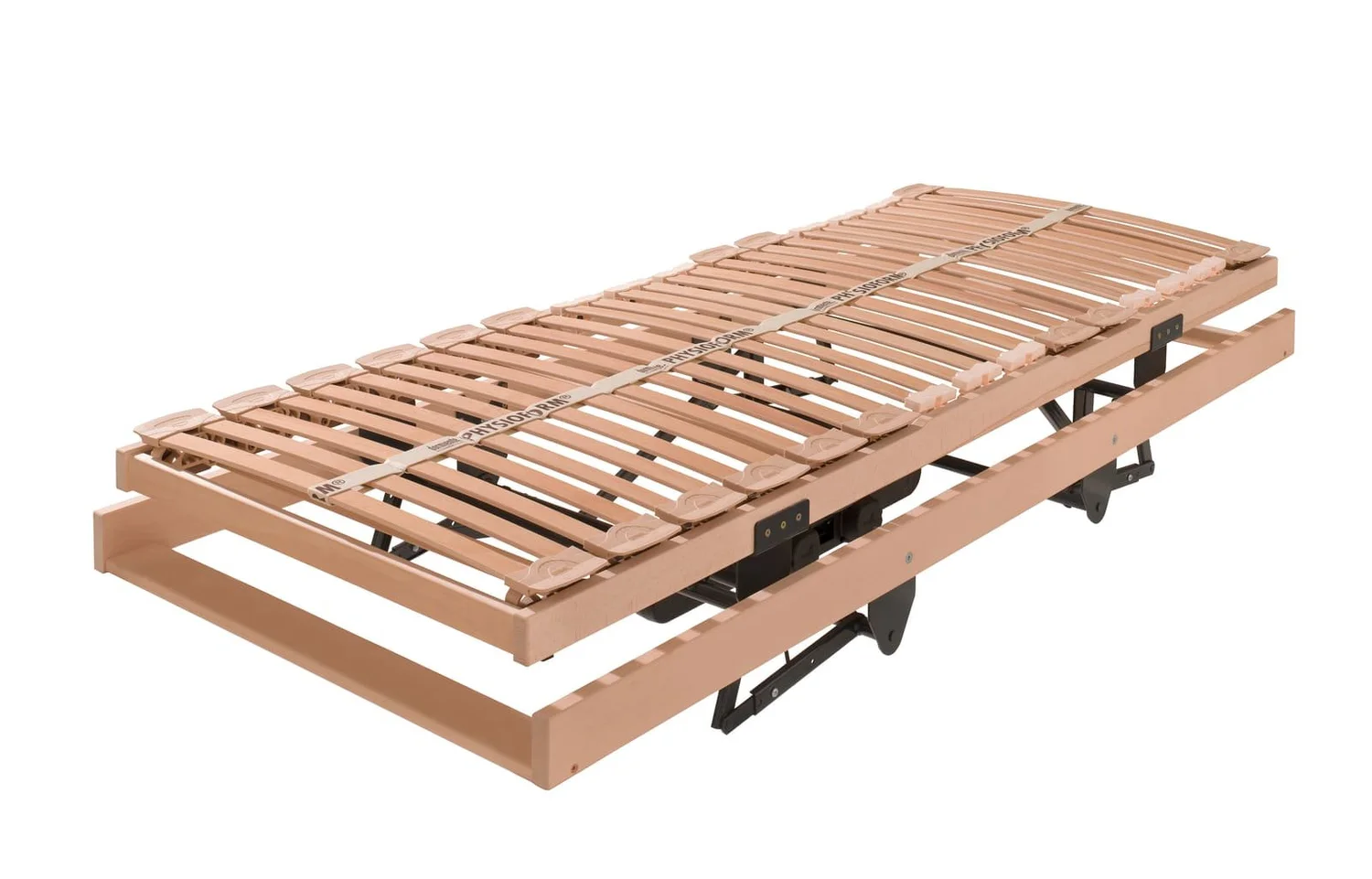 Dormiente Physioform PRO Lift frame raised for easier access