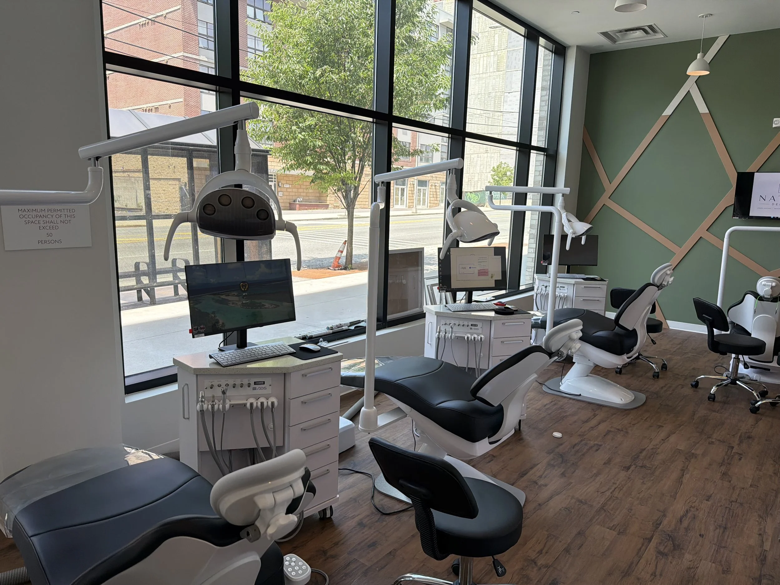 Dental operatories and workstation displays