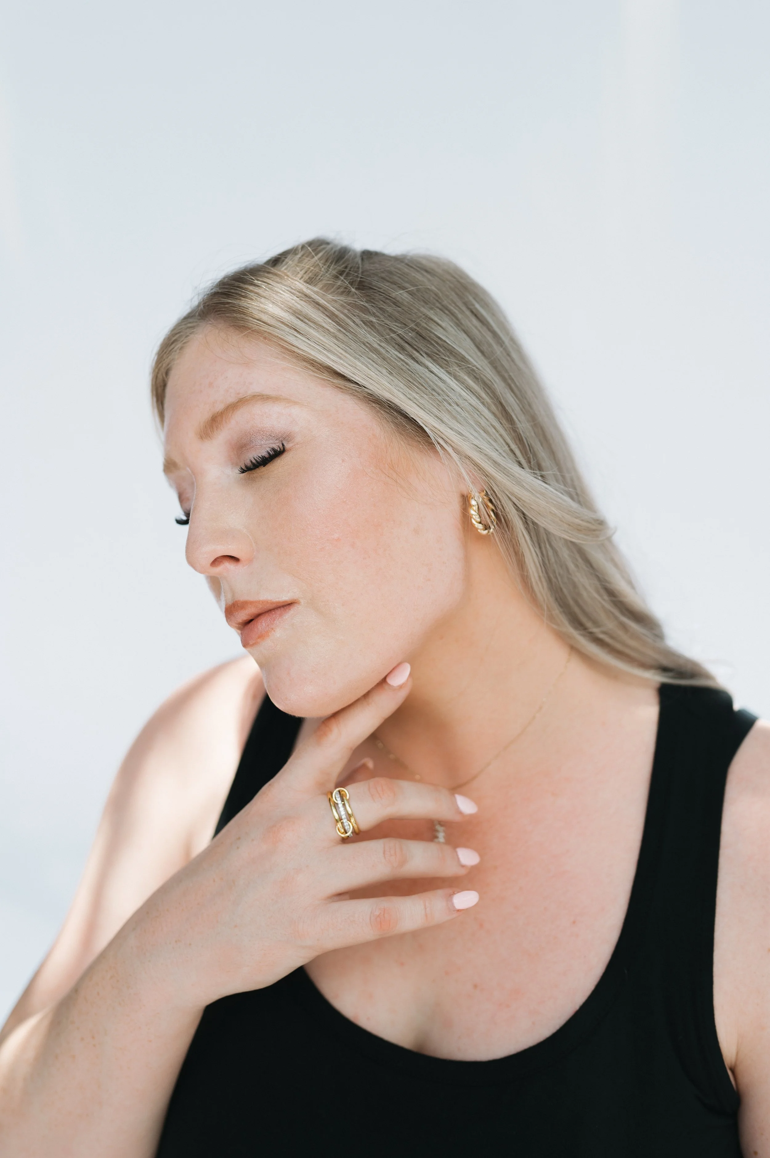 Natalie Ackley with glowing skin at The Aesthetics Club Nashville