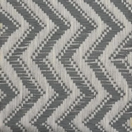 R√°fia ZIGZAG Blanco con Gris