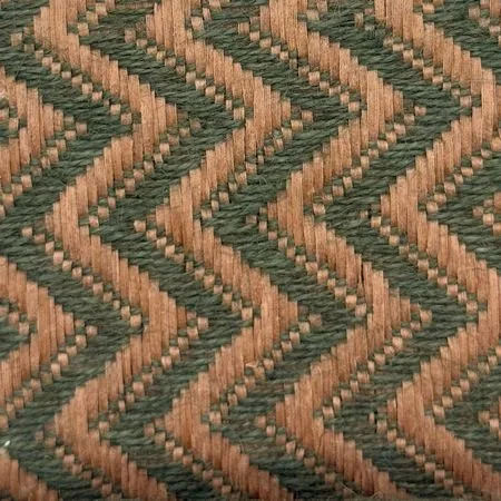 R√°fia ZIGZAG Mocca Yute Verde