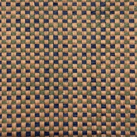R√°fia ART 32 Mocca Azul Oscuro Yute Verde