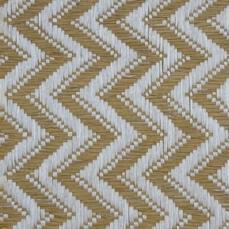 R√°fia ZIGZAG Blanco con Sand