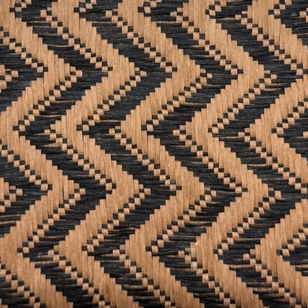 R√°fia ZIGZAG Mocca Negro