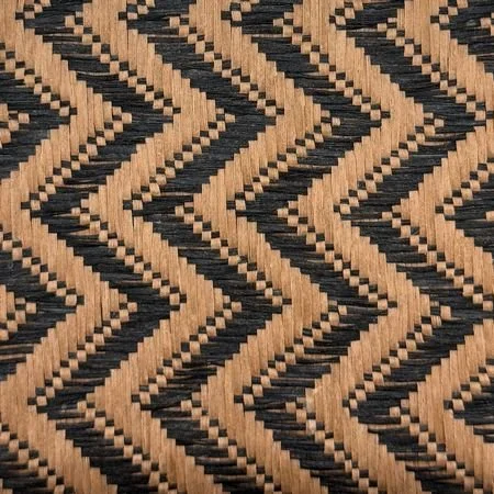 R√°fia ZIGZAG Mocca Negro