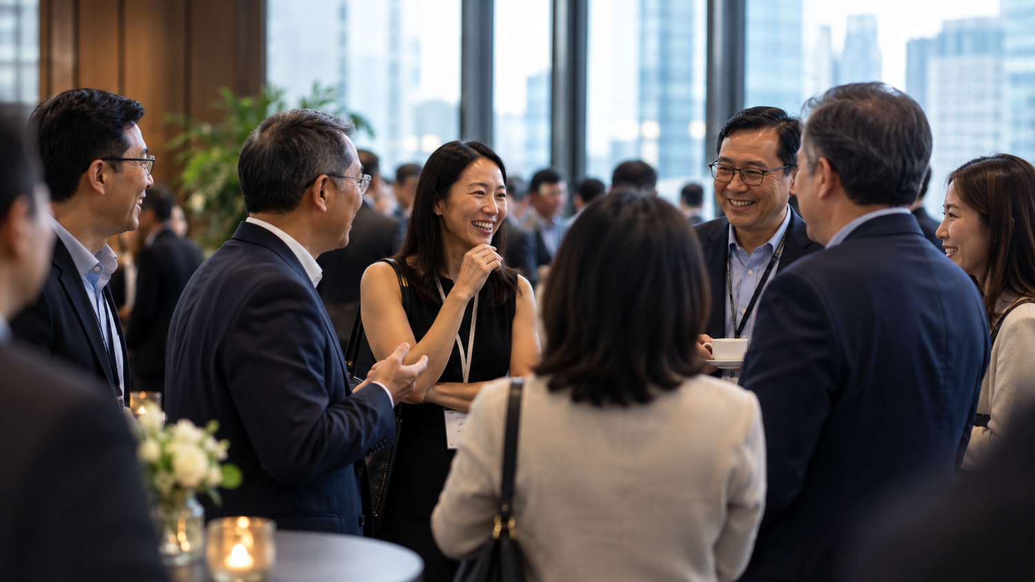 ADG team engaging with business leaders