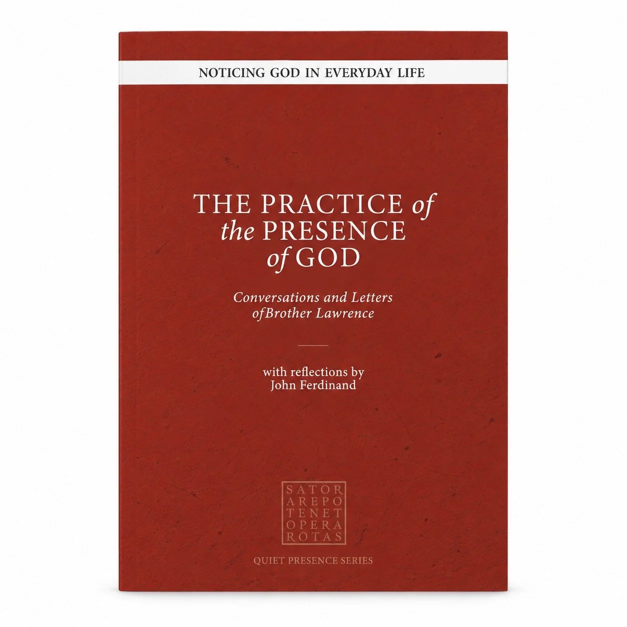 The Practice of the Presence of God — front cover