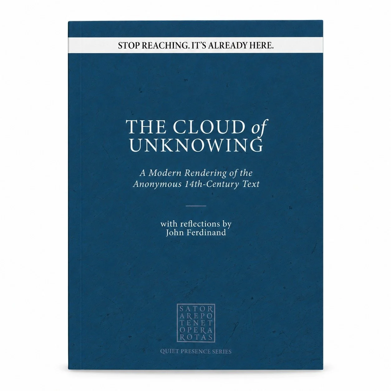 The Cloud of Unknowing — front cover
