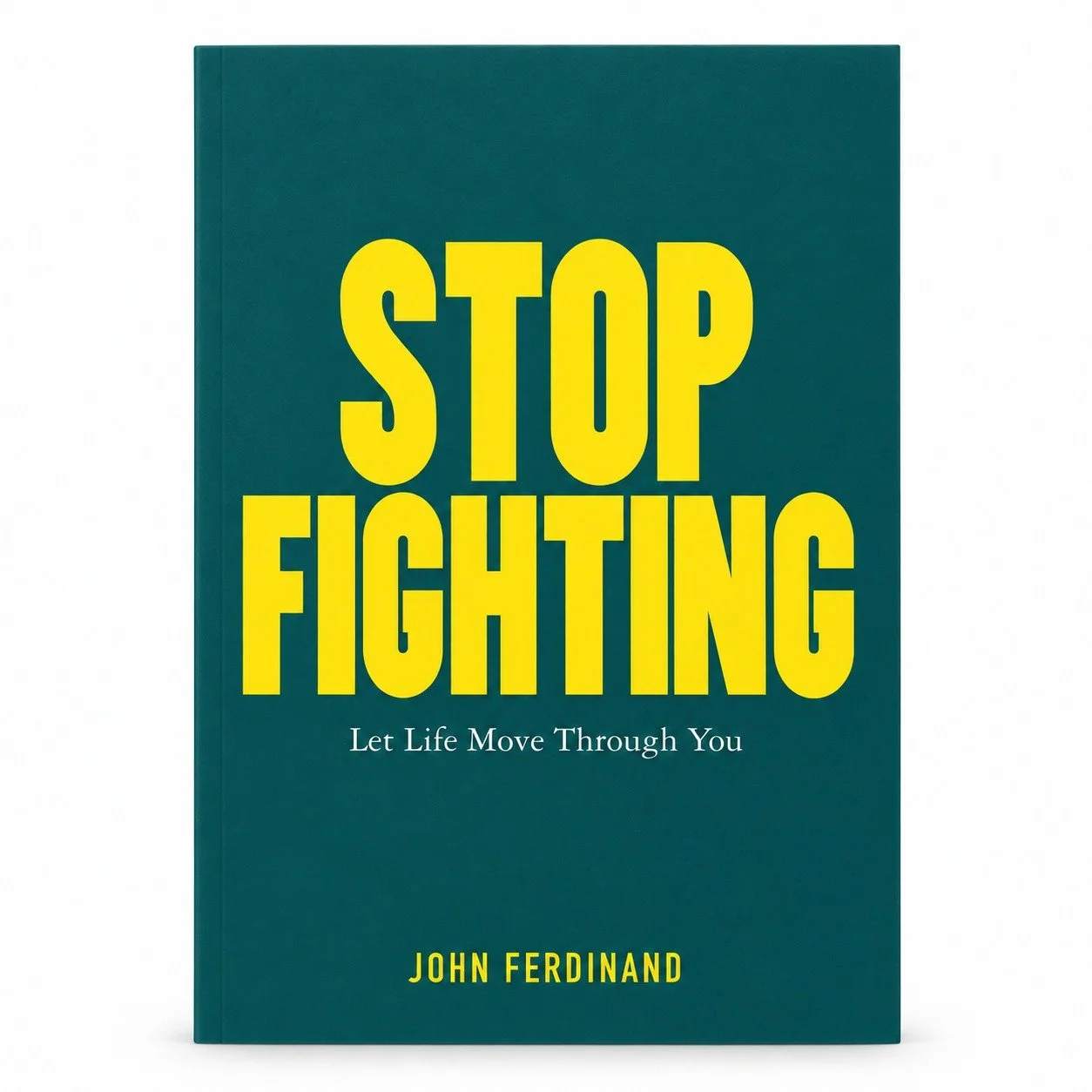 Stop Fighting — front cover
