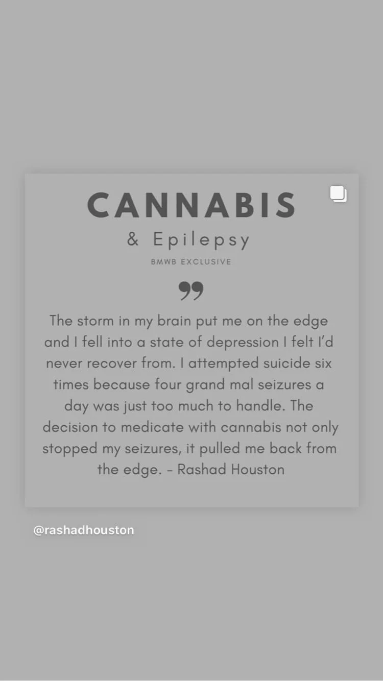 Cannabis & Epilepsy · Personal testimony from the archive