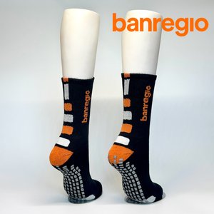 Custom Knitted Grip Crew Socks