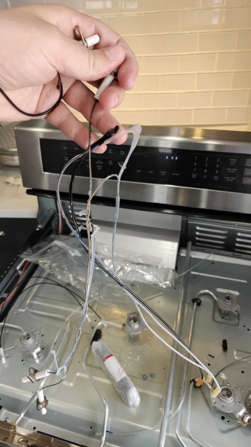 Built-in double wall oven repair