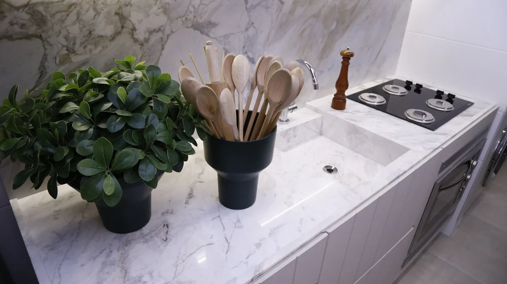 Kitchen sink and faucet
