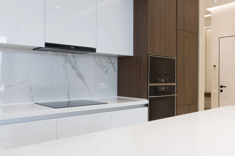 Custom kitchen backsplash surface