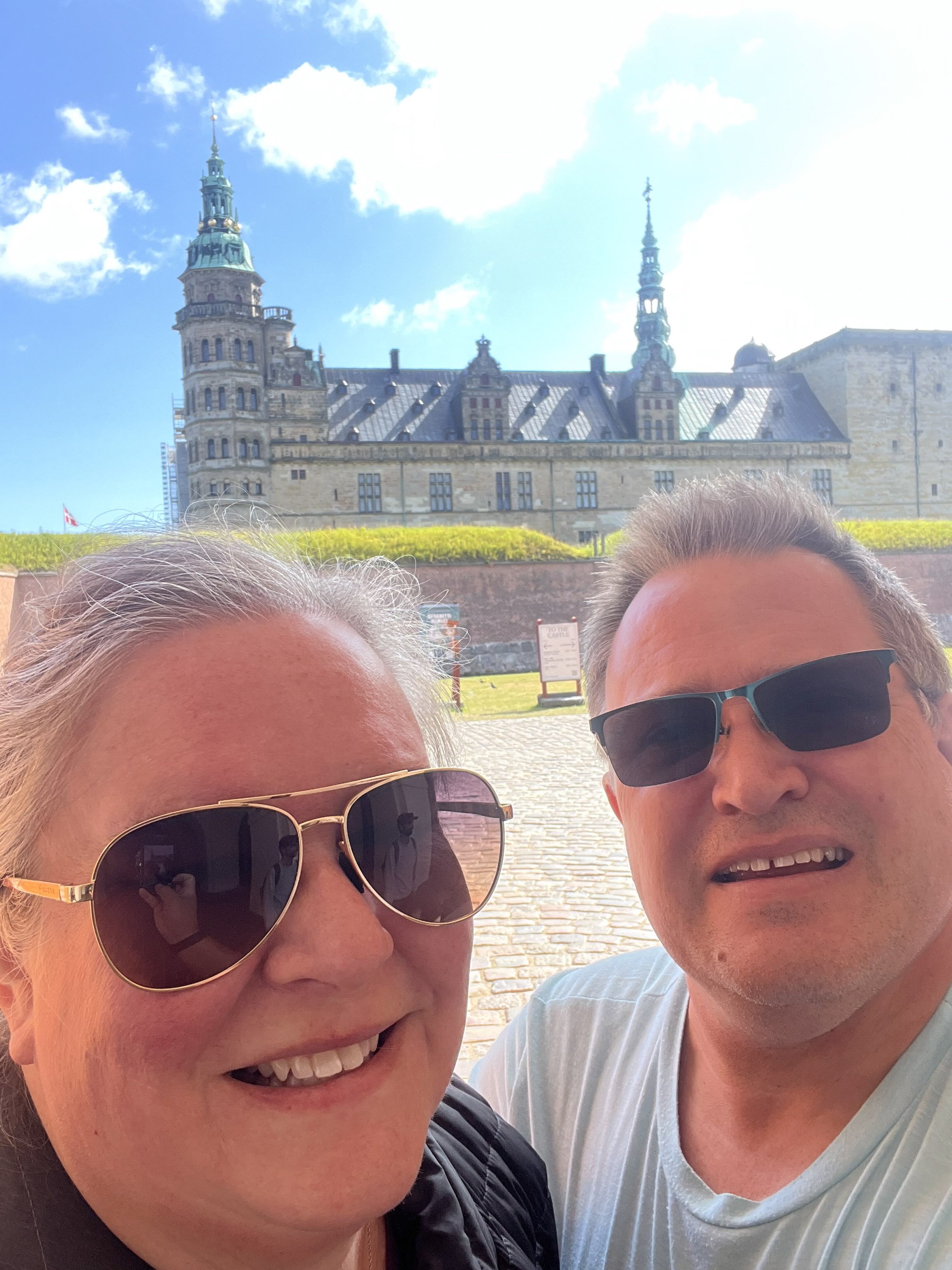 Us at Kronborg Castle.
