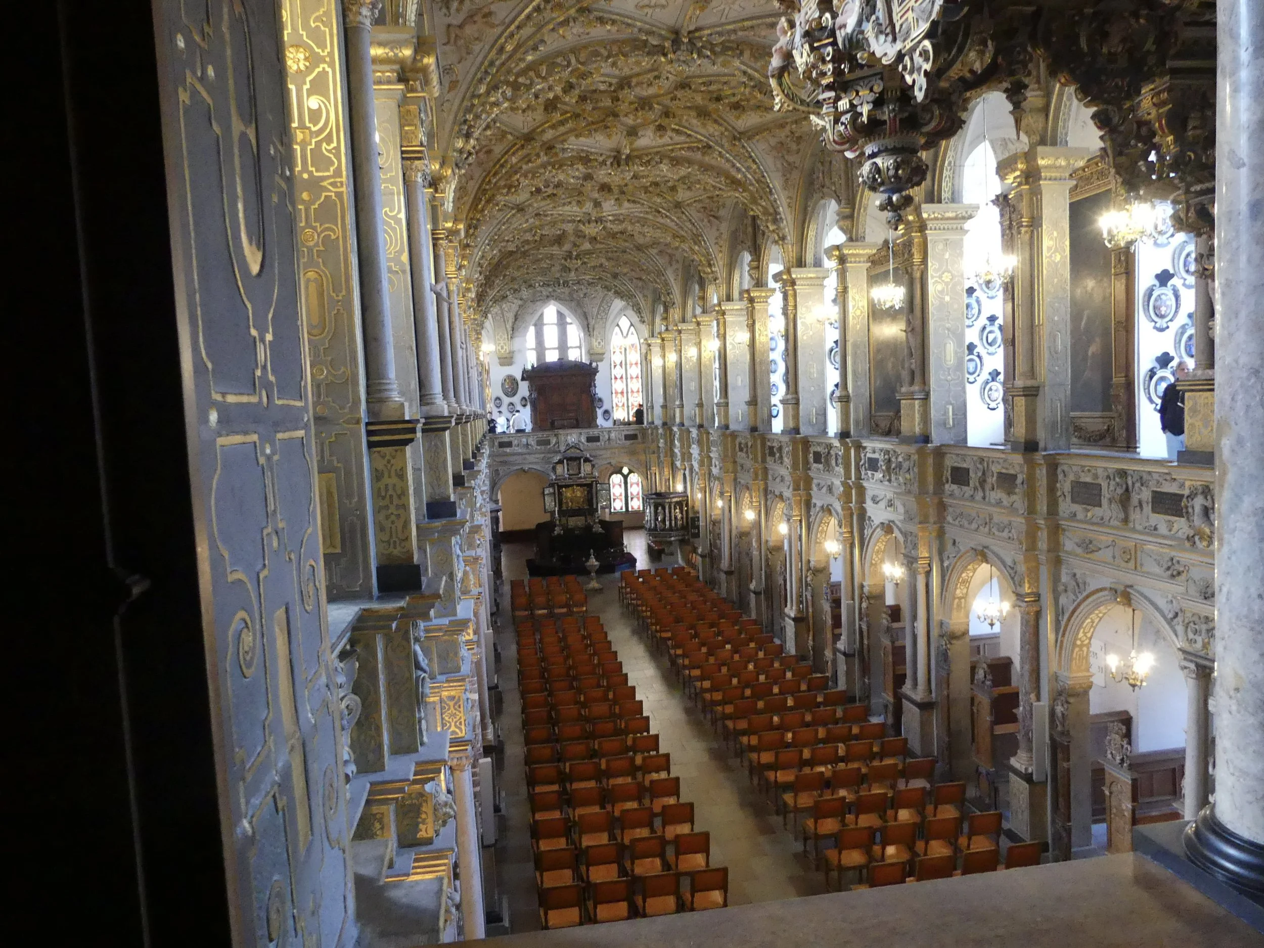 The Great Hall (Riddersalen) at Frederiksborg.