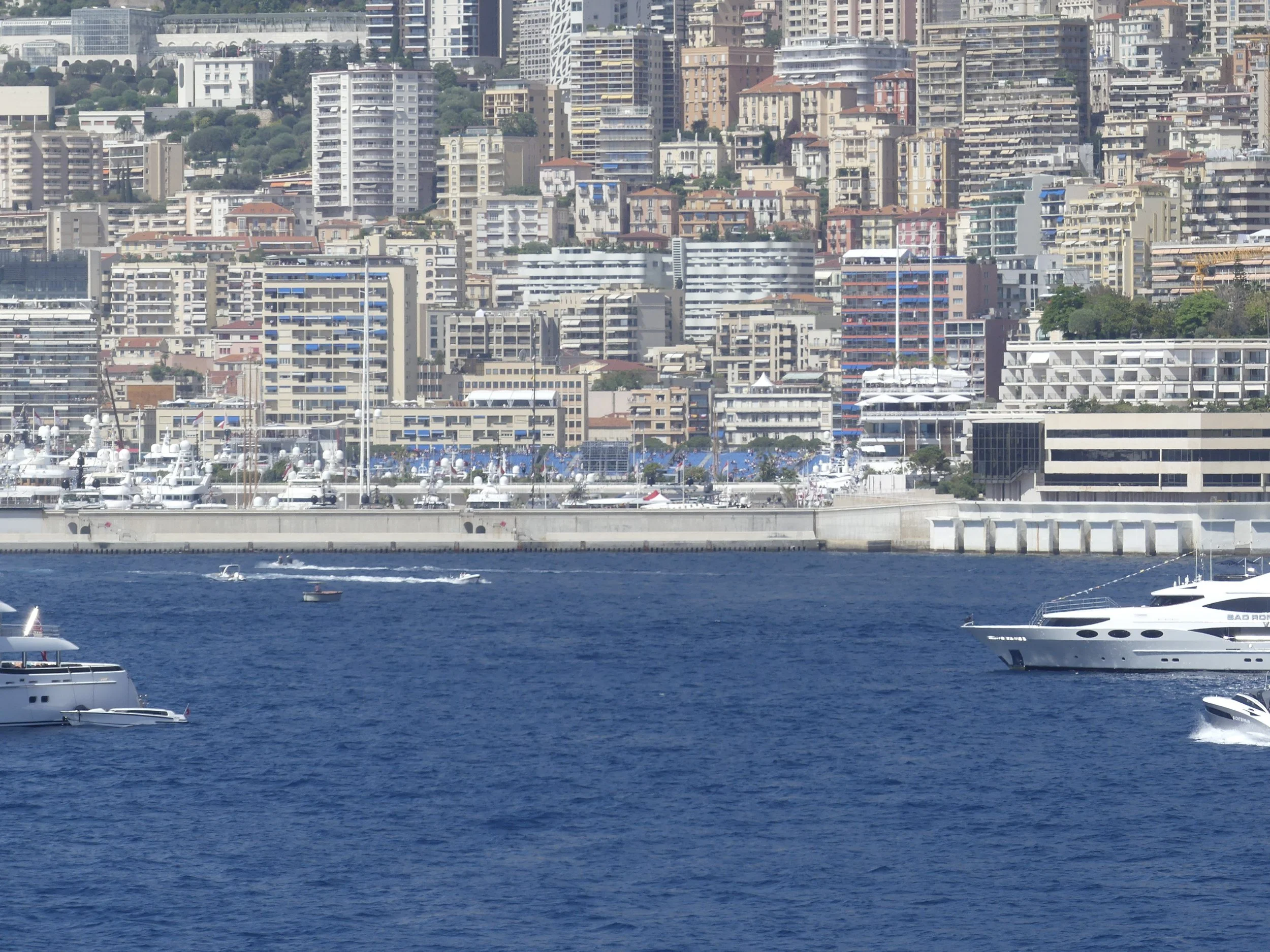 Monte Carlo from the water.