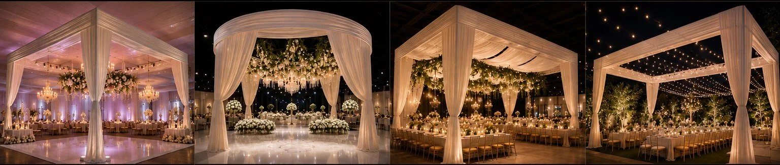 Luxury private celebration produced by Illuminae