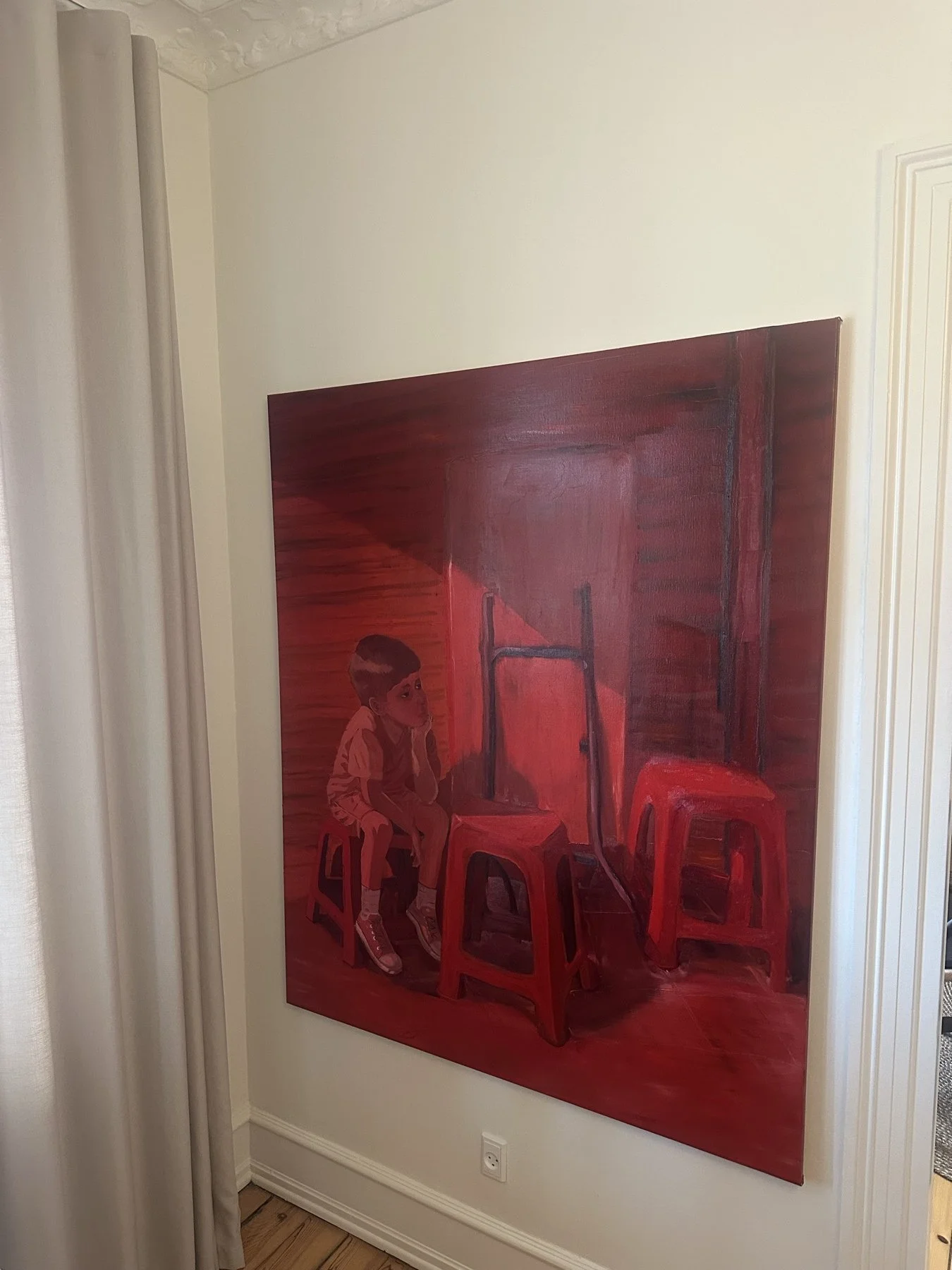 Røddreng — billede 2, ophængt