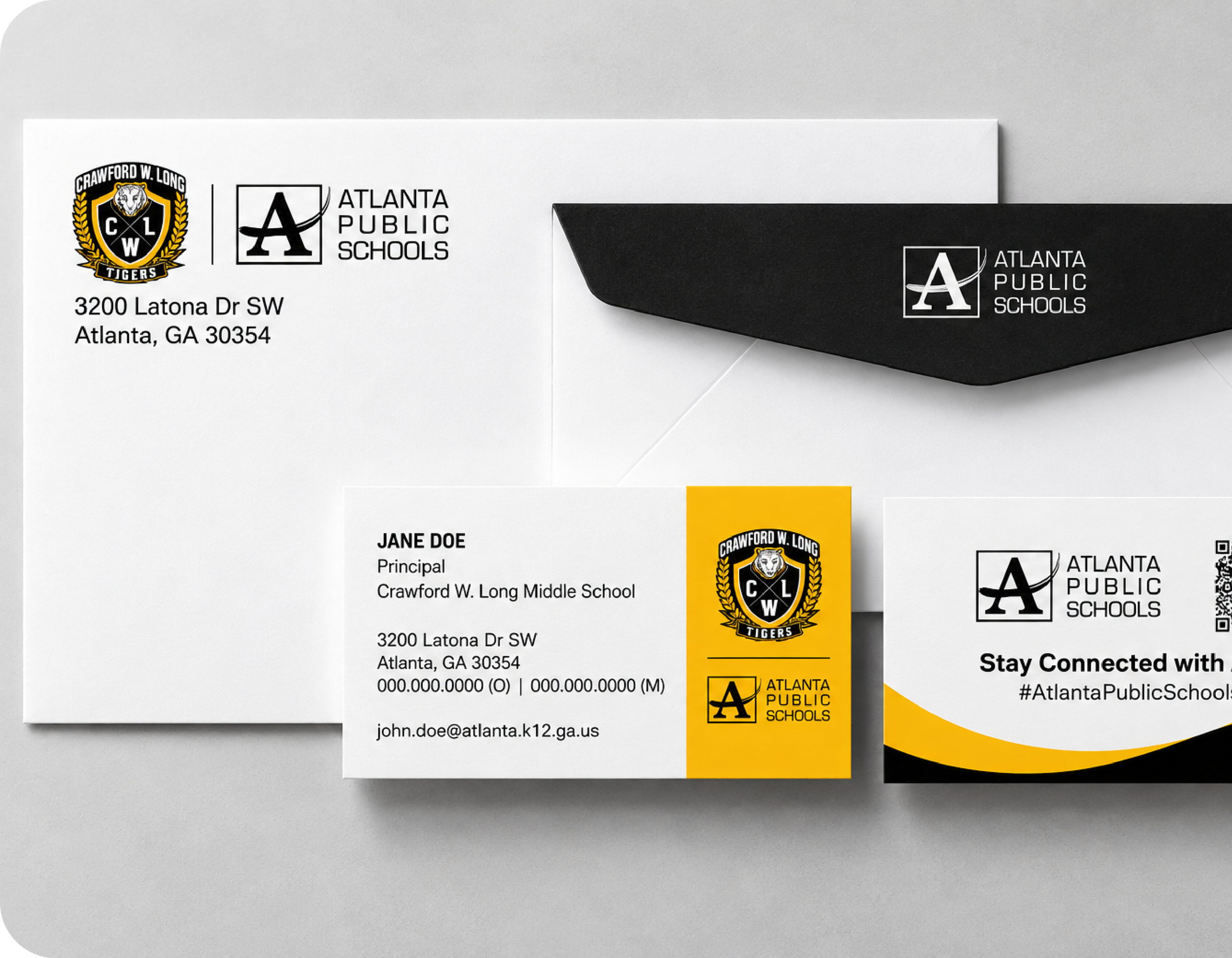 Atlanta Public Schools co-branded stationery