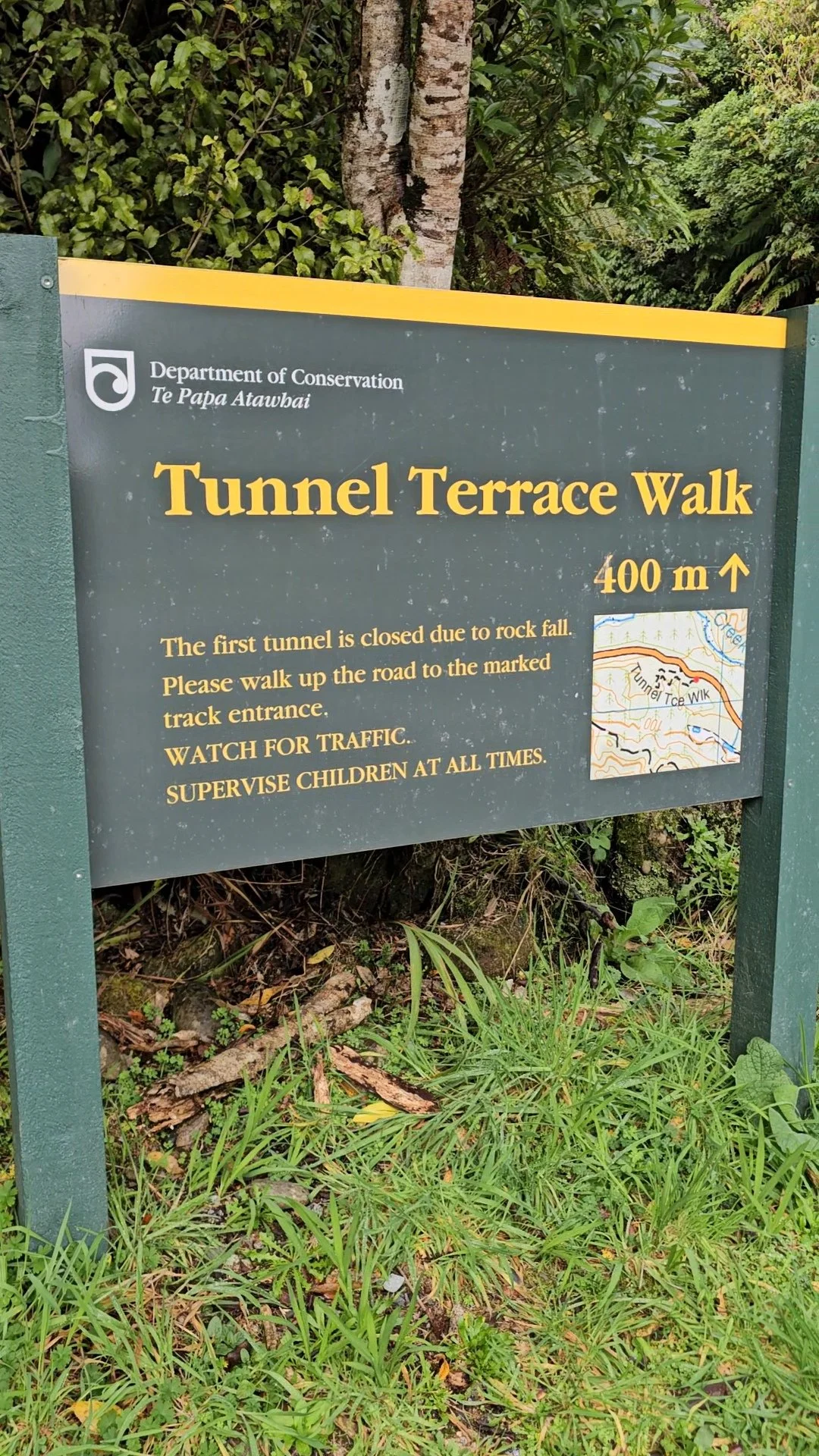 Tunnel Terrace closure information