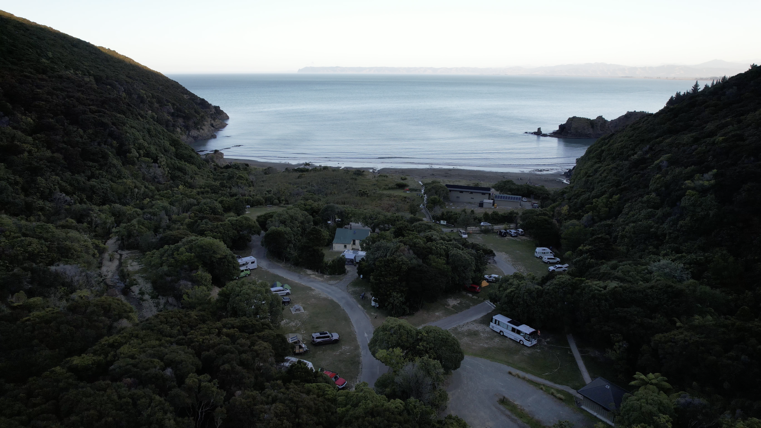 Whites Bay at dusk