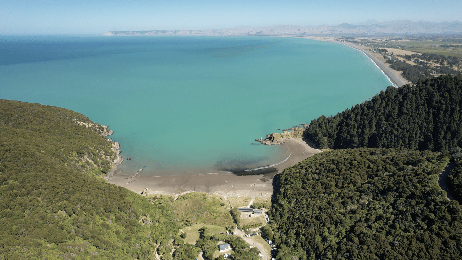 Pukatea Whites Bay and the Marlborough coastline