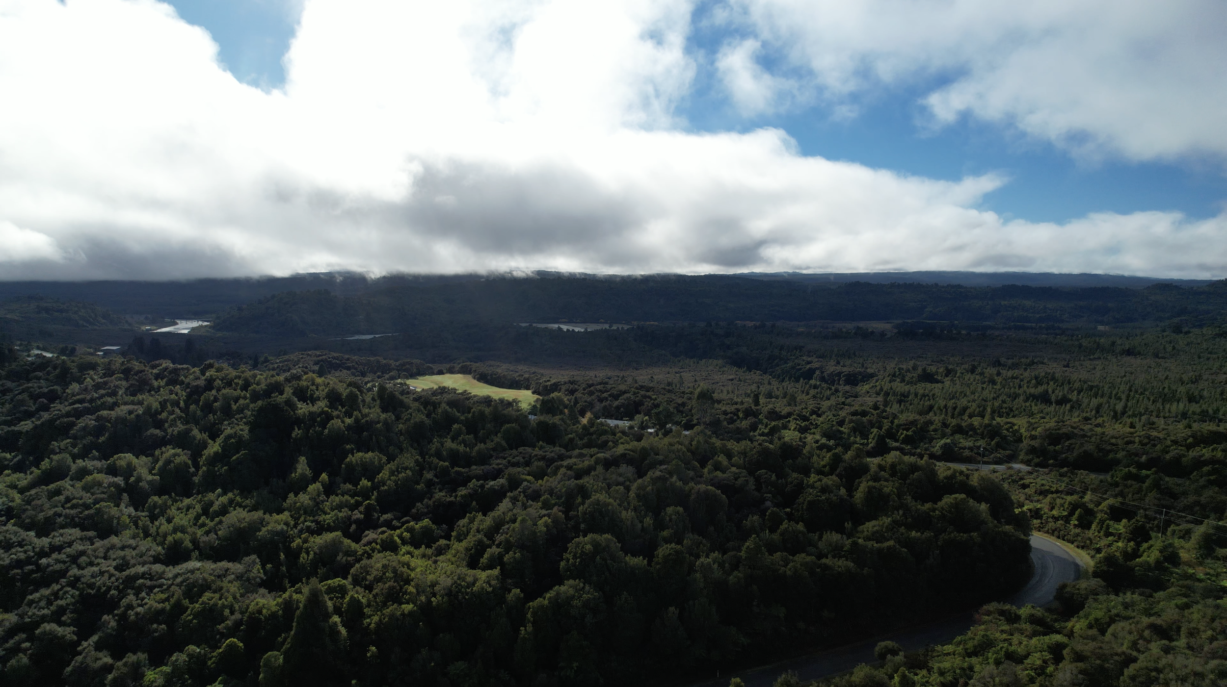 Arahura Valley and river on the West Coast of New Zealand