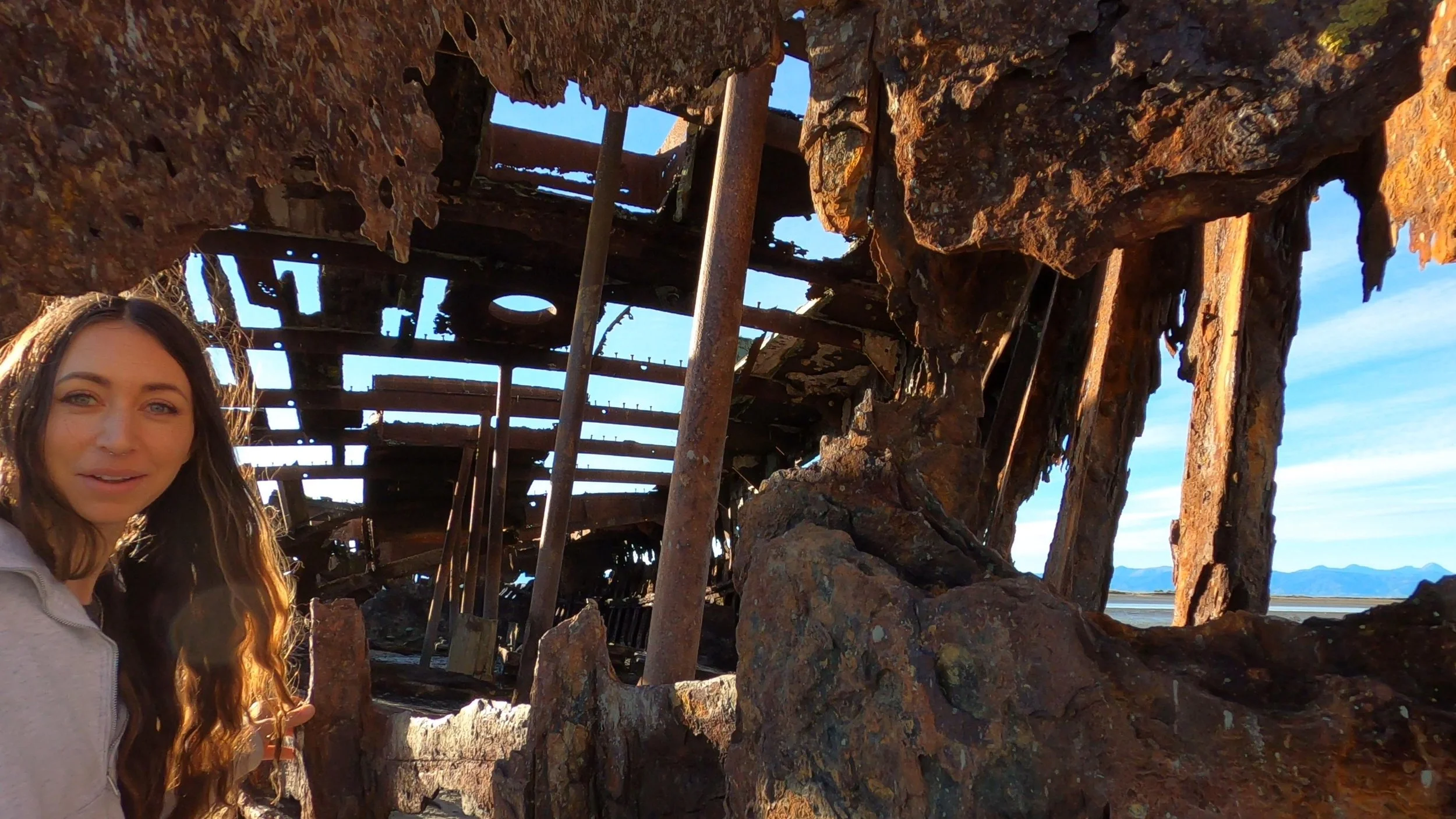Janie Seddon shipwreck on the Motueka coast