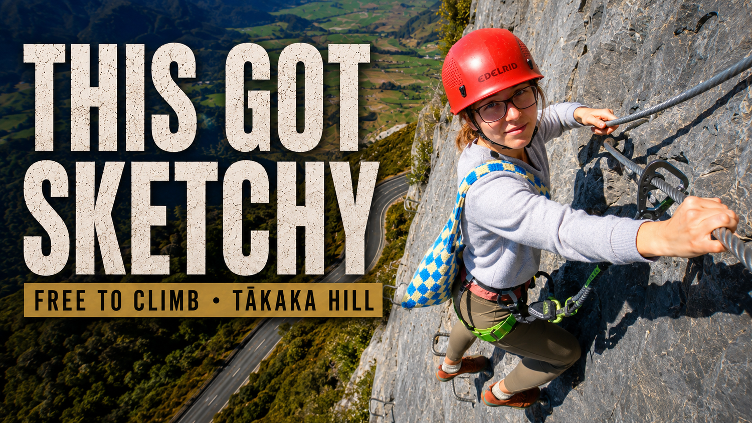 The Scenic Route Tākaka Hill Via Ferrata YouTube video