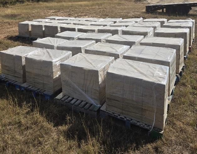 Wrapped pallets